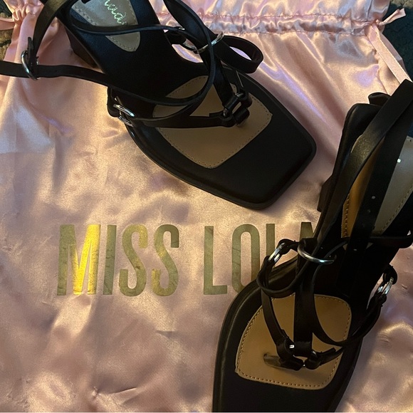 Strappy sandal stiletto heels - Picture 2 of 4